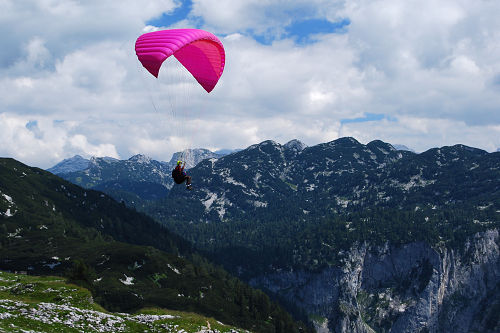 paraglaiding na Loseru