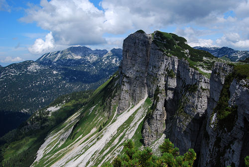 pohled z vrcholu Loser