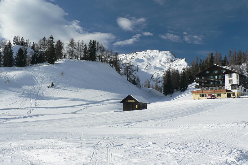 zima na Tauplitzalmu