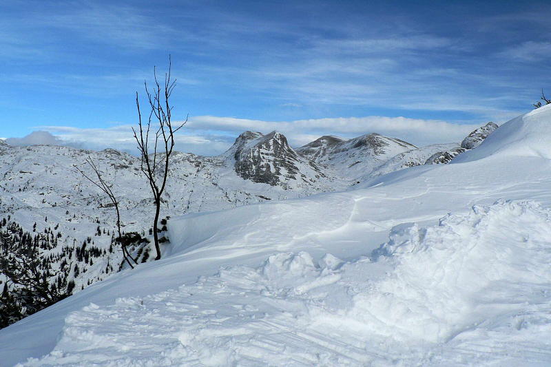 zima na Tauplitzalmu