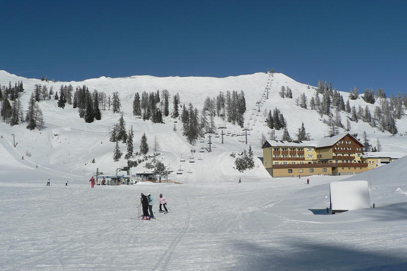 zima na Tauplitzalmu